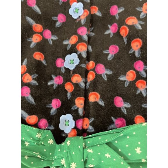 Matilda Jane Caroling Away Top Size 4 New Embroidery Flower Red Tulle Christmas - Picture 9 of 12